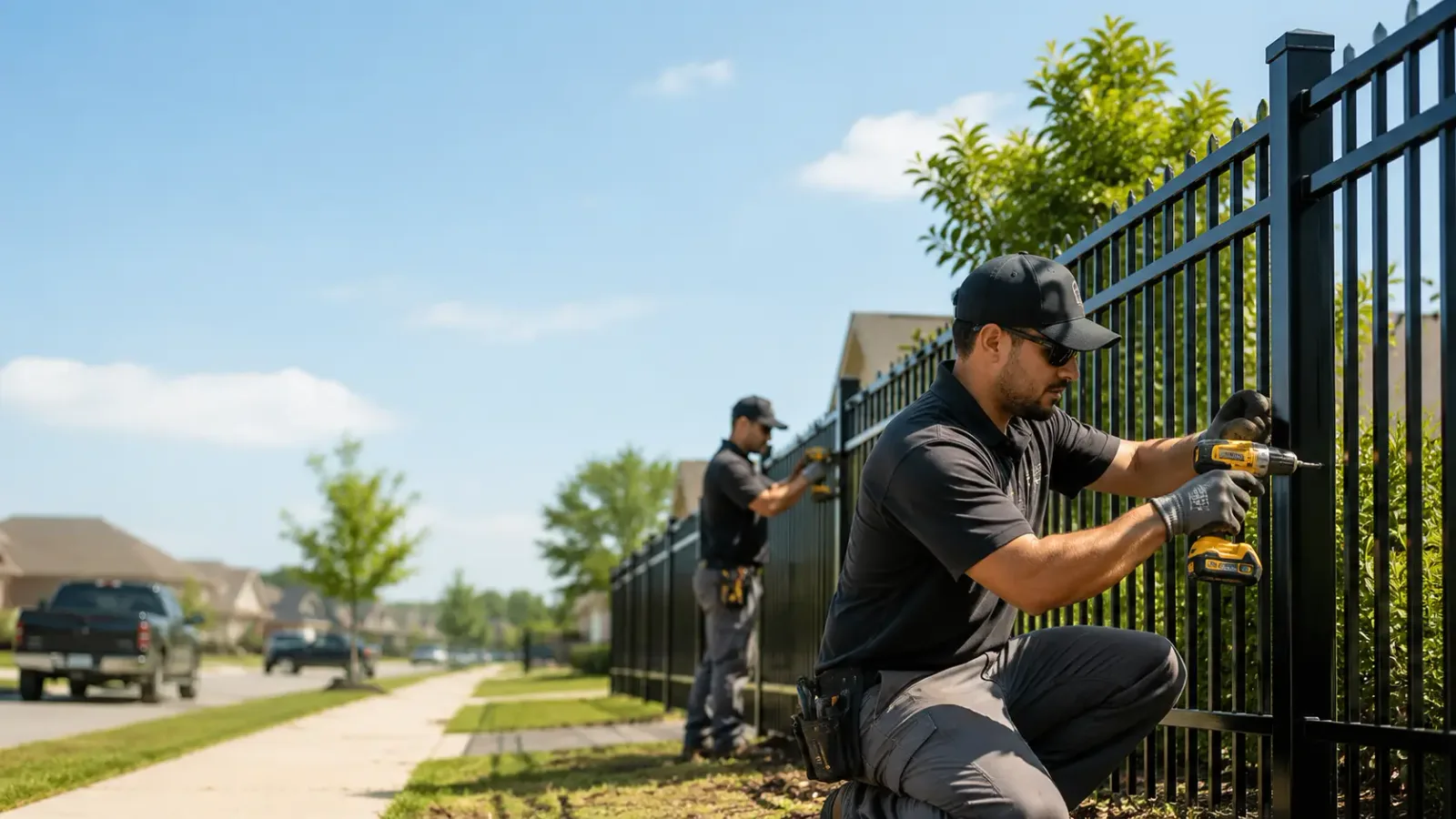 Metal Fence Installation in Millwood, NY
